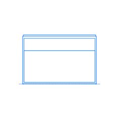 Furniture Nightstands Blu Dot Construct Nightstand Line Art Illustration Svg, Free Vectors File